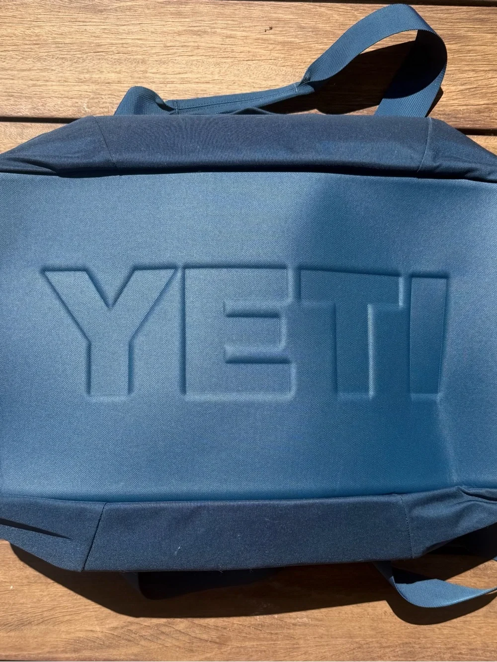 Yeti Black Duffel with Shoulder Strap